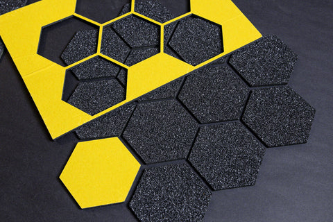Dope Grip™ Pro Griptape – Universal Hexagon - for all boards